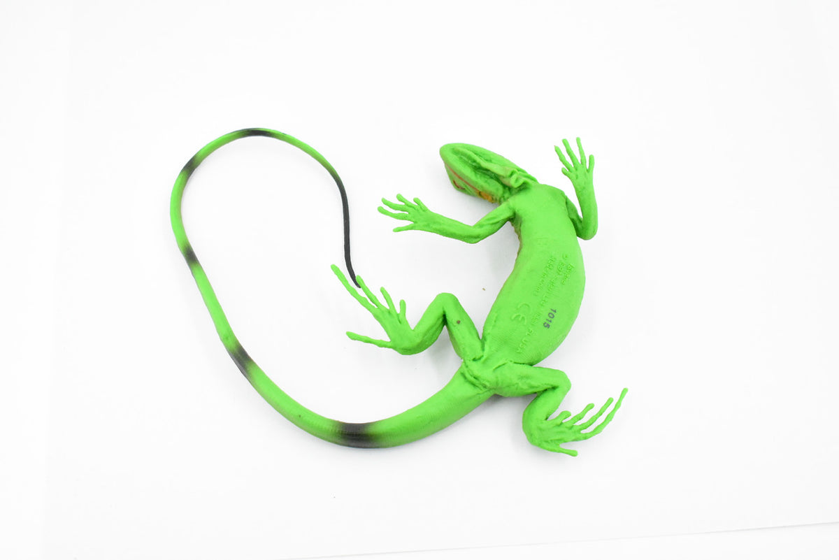 Iguana, Museum Quality, Rubber Reptile, Toy, Educational, Realistic Hand Painted Figure, Lifelike Model, Figurine, Replica, Gift,      12"     F7055 B187