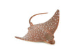 Spotted Eagle Ray, Museum Quality, Educational, Rubber Fish, Hand Painted, Realistic Toy Figure, Diorama Model, Kids, Educational, 5 Inches.