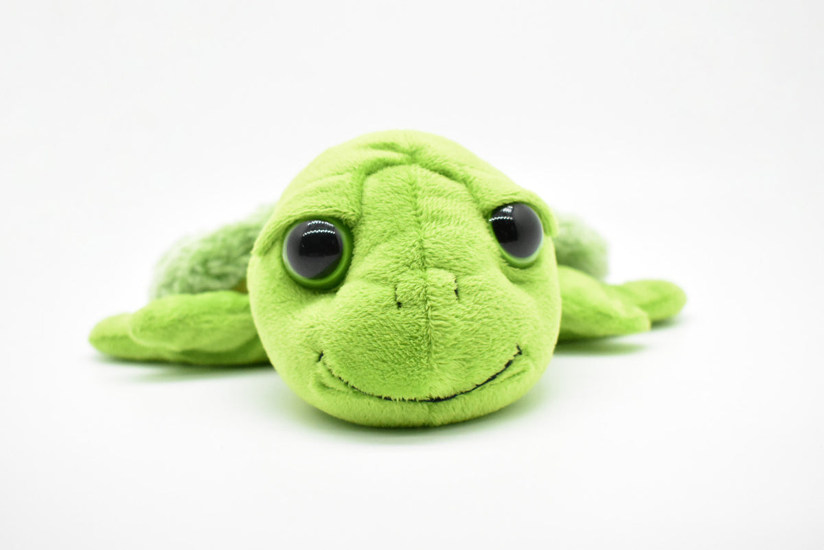 Sea Turtle, Hand Puppet, Very Nice Plush, Stuffed, Marine Reptiles, Chelonioidea, Educational, Realistic Figure, Lifelike Model, Replica, Toy, Kids, 13 Inches.  
