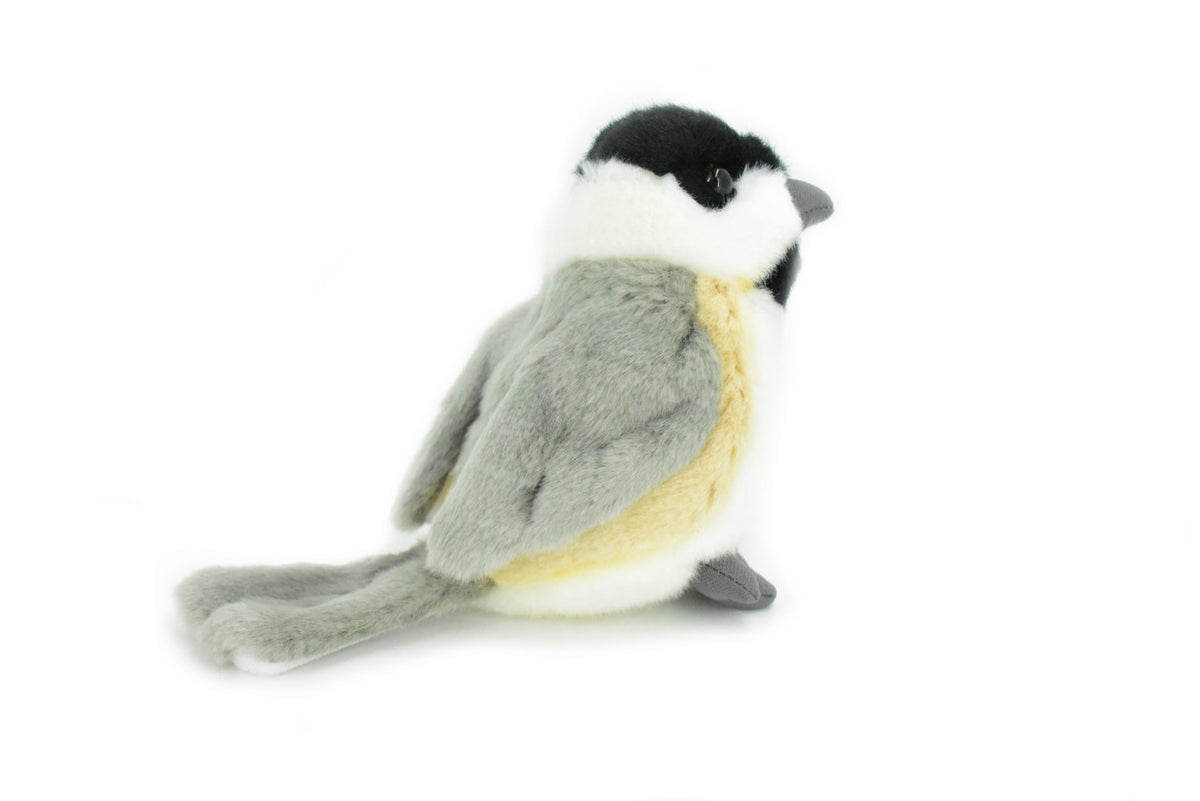 Chickadee, Bird, Realistic, Lifelike, Stuffed, Bird, Soft, Toy, Educational, Animal, Kids, Gift, Very Nice Plush Animal       6"