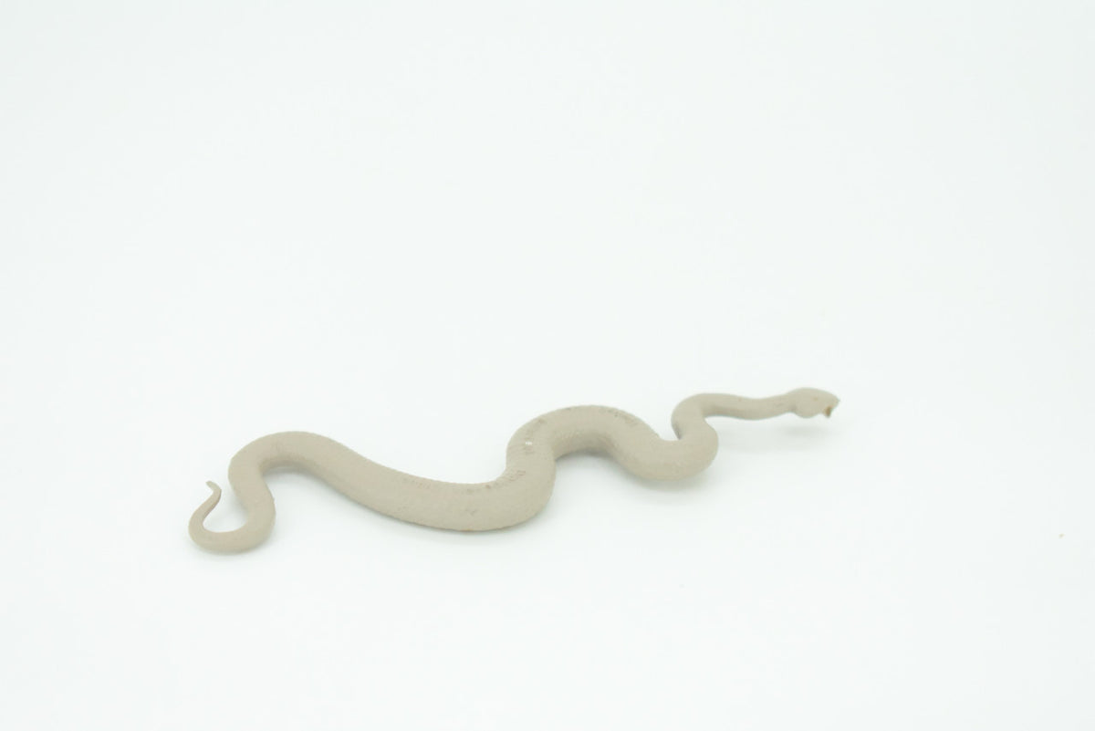 Snake, Horned Viper, Hand Painted, Educational, Rubber Snake, Realistic Figure, Lifelike Model, Figurine, Replica, Gift,    3"   SF21 B45