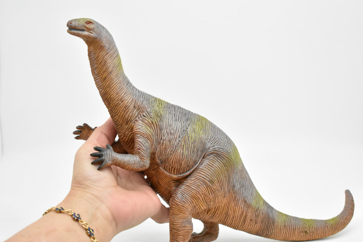 Plateosaurus, Dinosaur, Triassic period, Museum Quality, Realistic, Educational, Hand Painted, Lifelike Design, Diorama Model, Replica, Toy,  15 Inches 