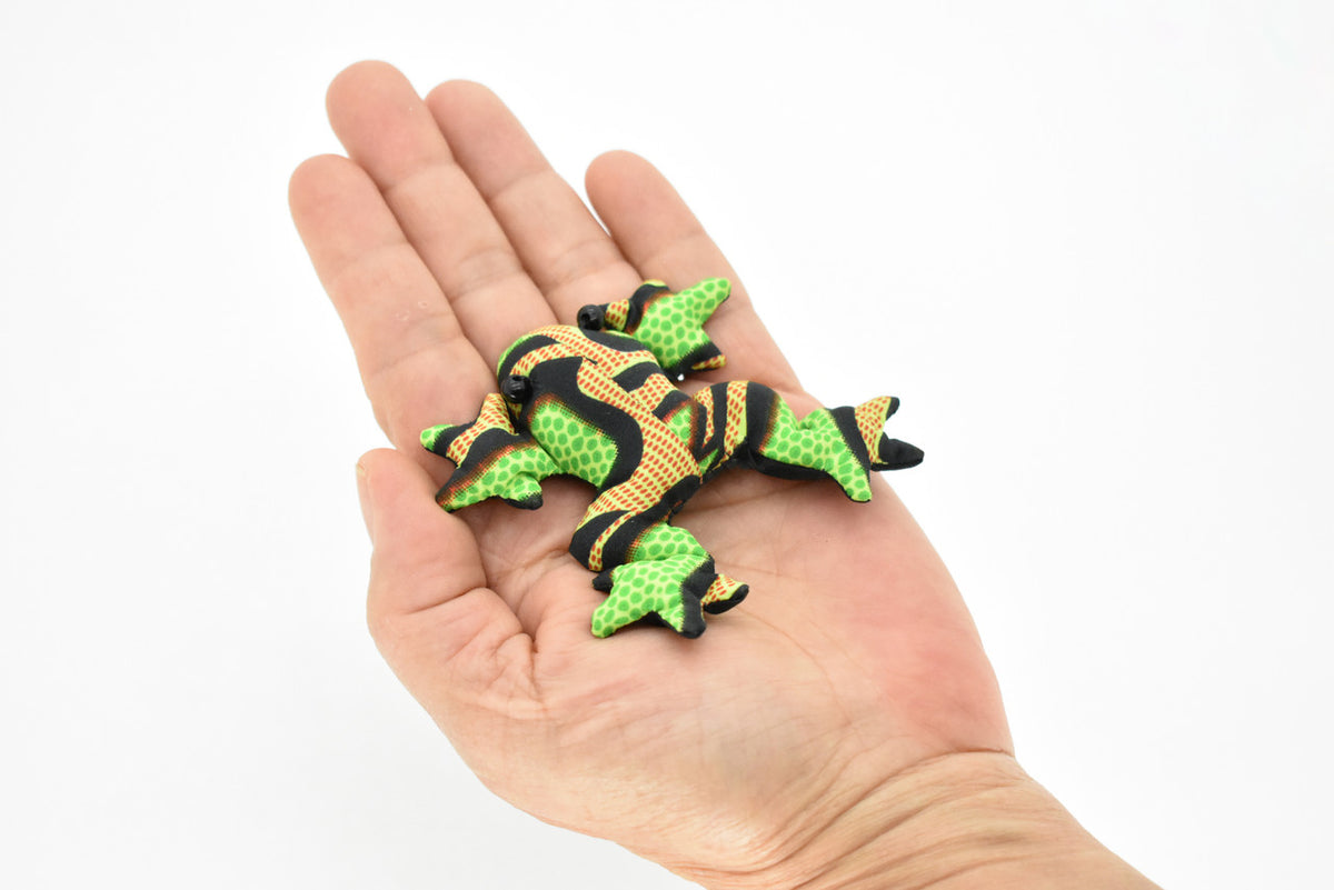 Frog, Amphibians, Green,  Hand Made, Thailand, HandMade, Thailand, Sand Creatures, Toy, Paper Weight, Bean Bag, Cornhole, Game, Kids, Educational,  3 Inches.