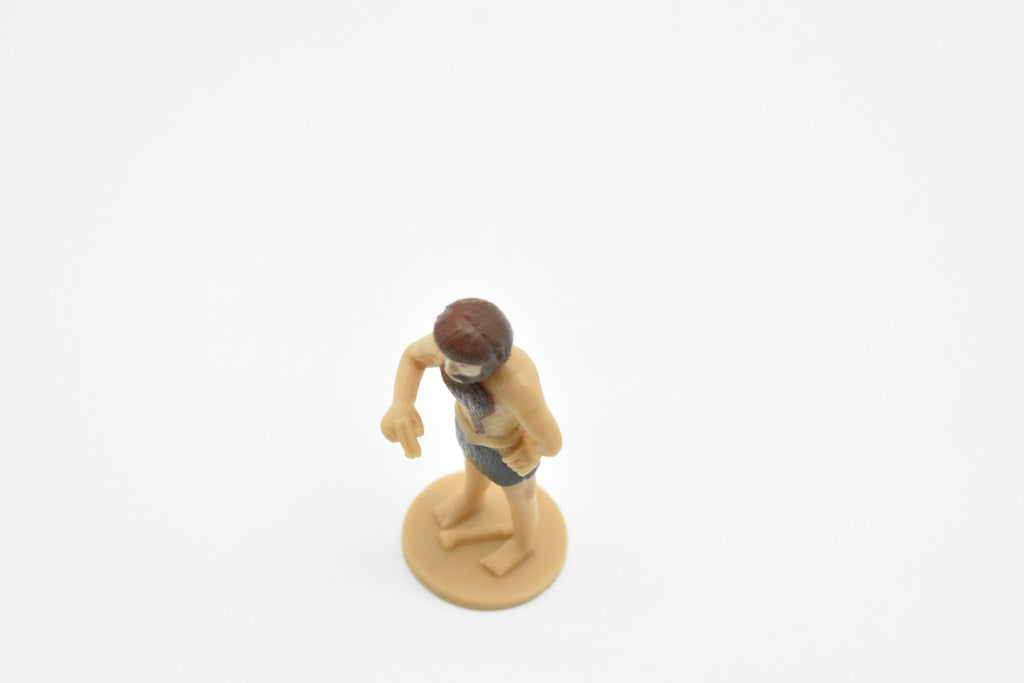 Prehistoric Man, Caveman, Doing Sign Language, Very Nice Plastic Reproduction 2 3/4"   F4461 B222