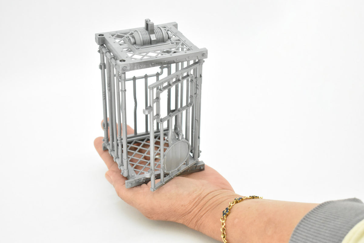 Shark Cage, High Quality, Plastic, Realistic, Model, Replica, Design, Divers, Diving, Toy, Kids, Educational, Gift,       5"       RI01 B250