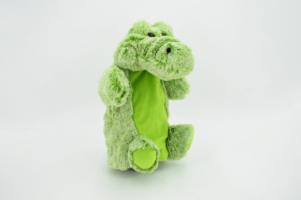 Alligator, American, Crocodile, Hand Puppet, Very Nice Plush, Stuffed Reptile, Educational, Realistic Figure, Lifelike Model, Replica, Toy, Kids, Gift,       9 Inches.       CWG301 BB99