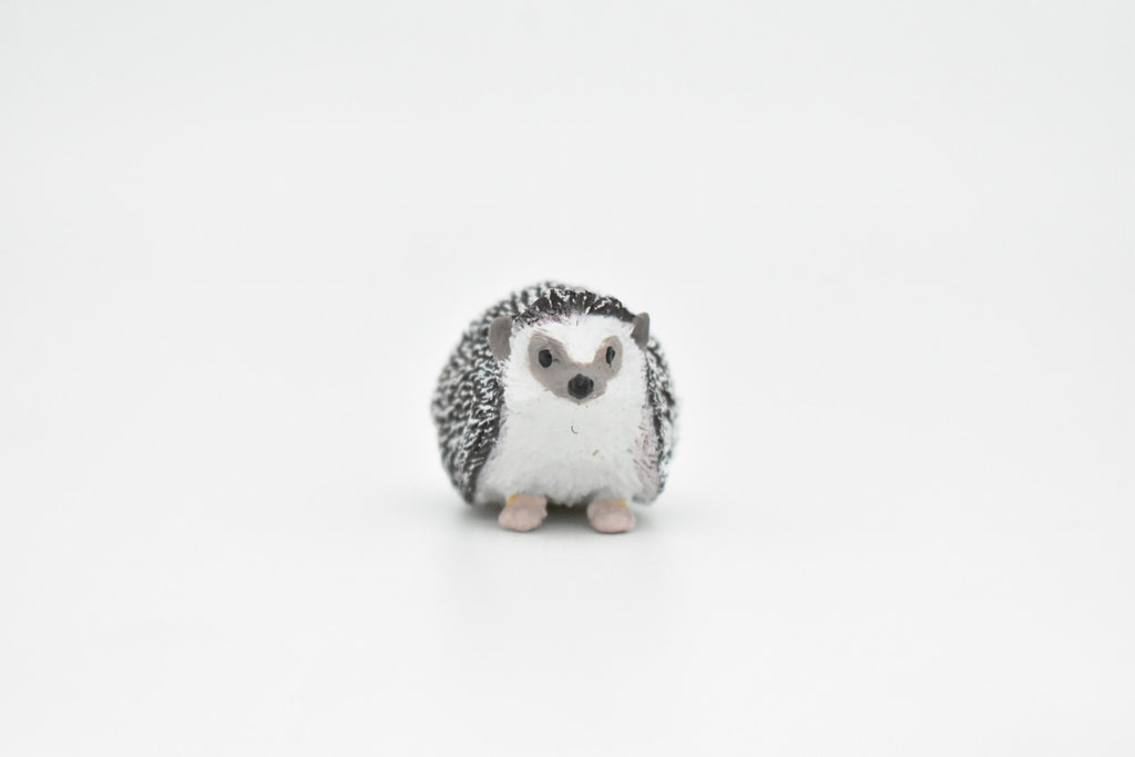 Hedgehog, Museum Quality Rubber Animal, Educational, Realistic Hand Painted Figure, Lifelike Figurine, Replica, Gift,         2"       CWG257 B241