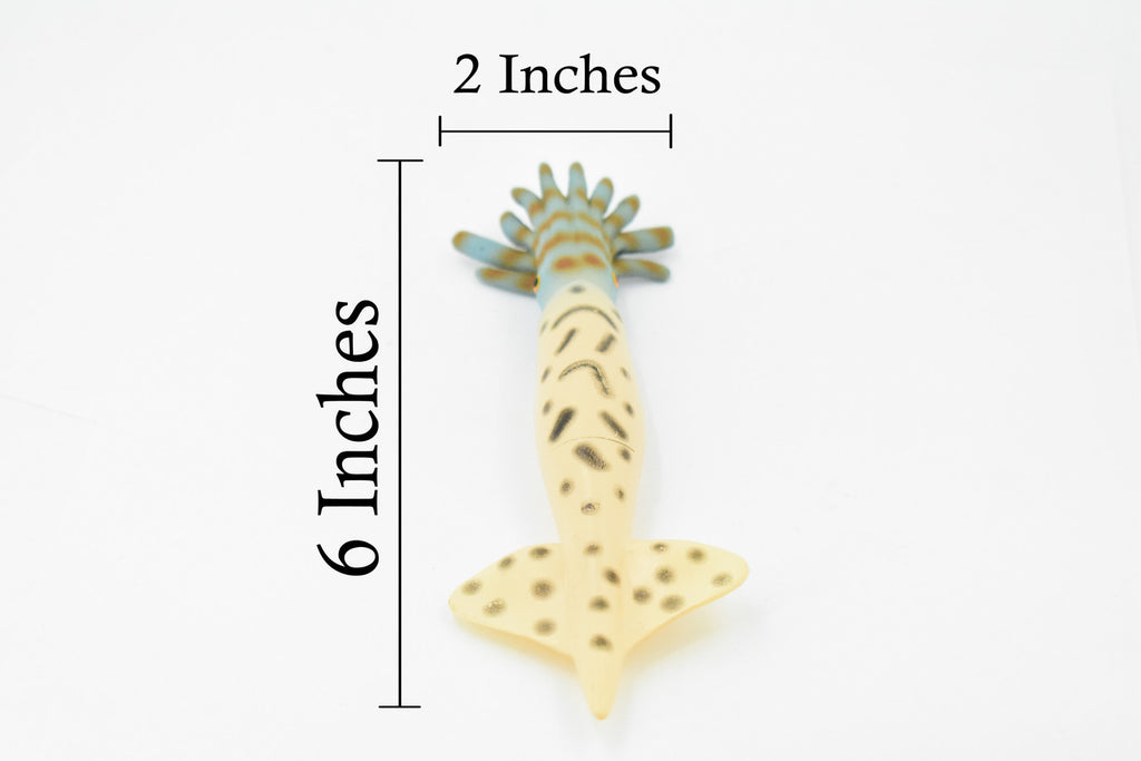 Squid, Reef Squid, Museum Quality, Hand Painted, Rubber, Educational, Realistic, Figure, Lifelike Figurine, Replica, Gift,      6"    CH277 BB125