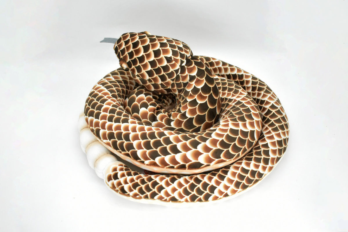 Rattlesnake Diamondback, Large Cute Stuffed Animal Plush Toy Kids Educational Gift     73"      CWG80 BB2