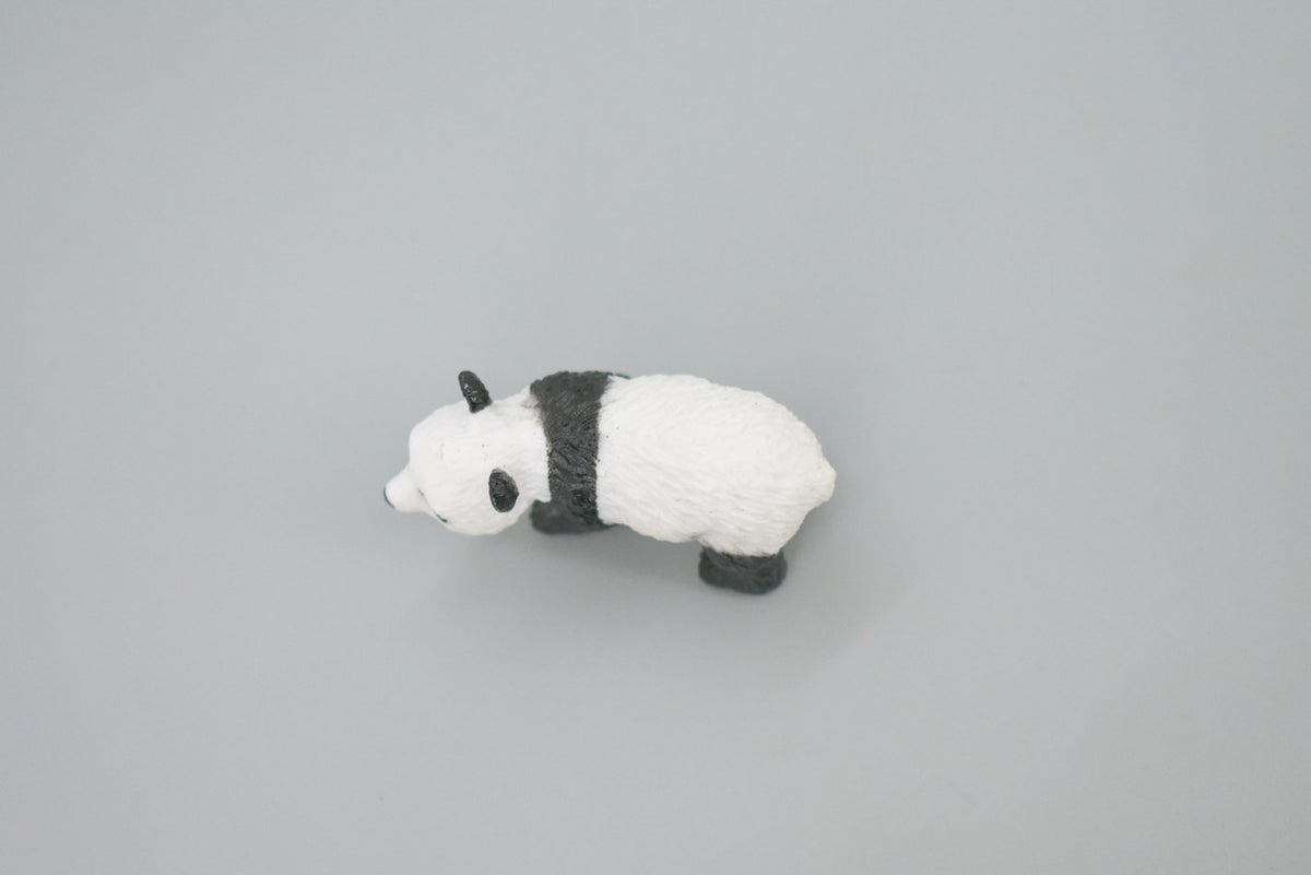 Panda, Ailuropoda melanoleuca, Panda bear, Hand Painted, Educational, Rubber Animal, Realistic Figure, Lifelike, Gift,    2 "    SF49 B58