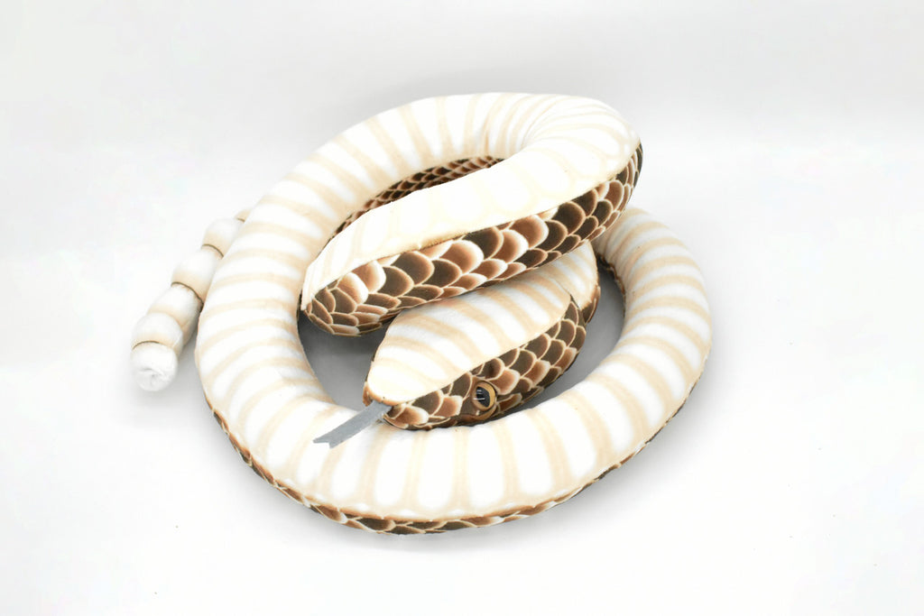 Rattlesnake Diamondback, Large Cute Stuffed Animal Plush Toy Kids Educational Gift     73"      CWG80 BB2