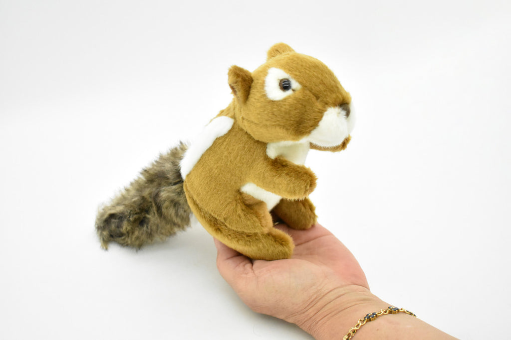 Chipmunk,  Realistic, Lifelike, Stuffed, Soft, Toy, Educational, Animal, Kids, Gift, Very Nice Plush Animal     9"