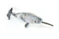 Narwhal Whale, Very Nice Plush Animal  18"     F056BB4
