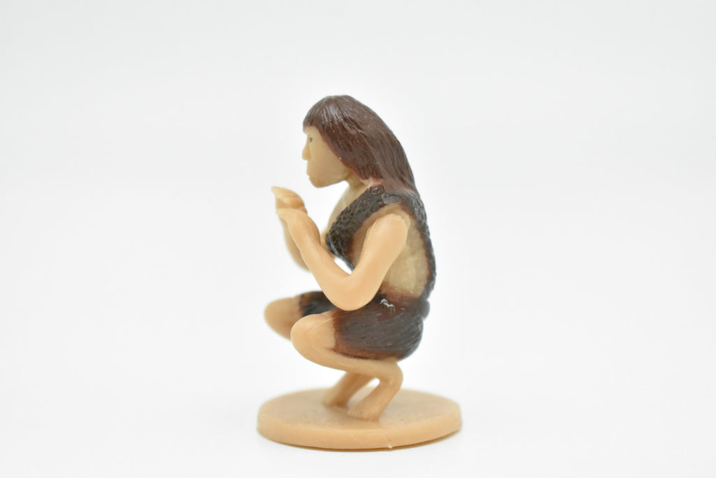 Prehistoric Man, Caveman, Very Nice Plastic Reproduction   2"    F4462 B222