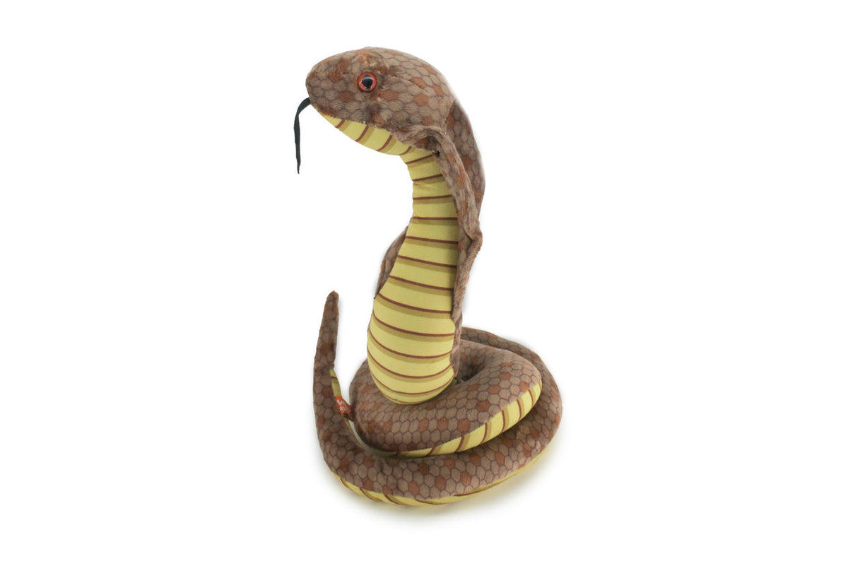 Stuffed Cobra Snake Toy