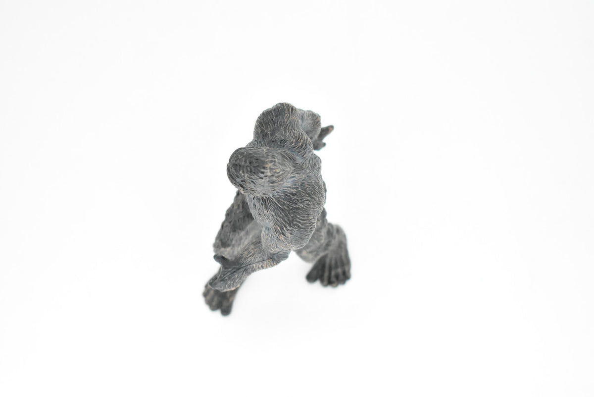 Bigfoot, Sasquatch, Wild Man, Yeti, Statue, Cryptid, Very Realistic Rubber Figure, Model, Educational, Animal, Hand Painted, Figurines 5.5" CH094 BB85