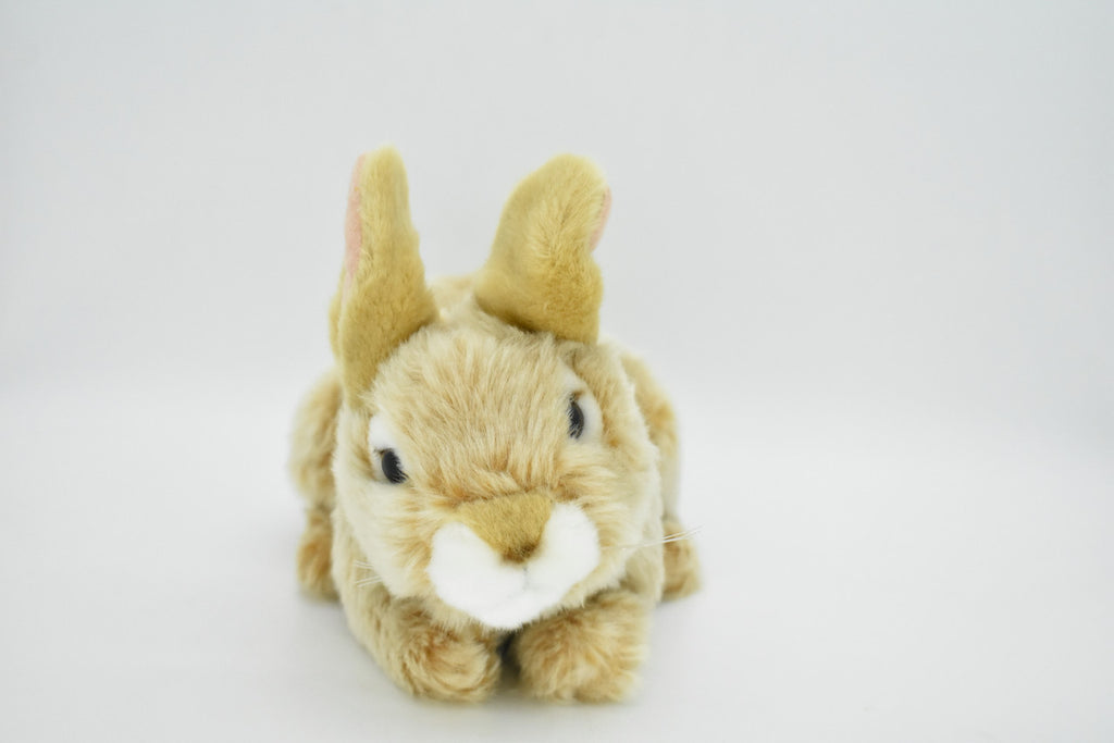 Rabbit Plush Toy, Realistic Stuffed Animal, Soft Plush, Stuffed Bunny, Educational, Toy, Kids, Realistic Figure, Lifelike Model, Replica, Gift,      11"       F4515 BB10