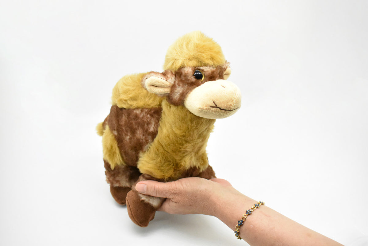 Camel, Dromedary, Camelus dromedarius, Very Nice Plush, Stuffed Animal, Educational, Realistic Figure, Lifelike Model, Replica, Toy, Kids, 11 Inches. 