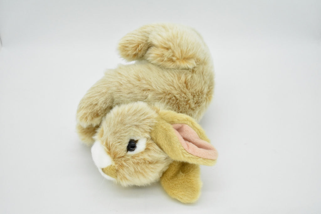 Rabbit Plush Toy, Realistic Stuffed Animal, Soft Plush, Stuffed Bunny, Educational, Toy, Kids, Realistic Figure, Lifelike Model, Replica, Gift,      11"       F4515 BB10