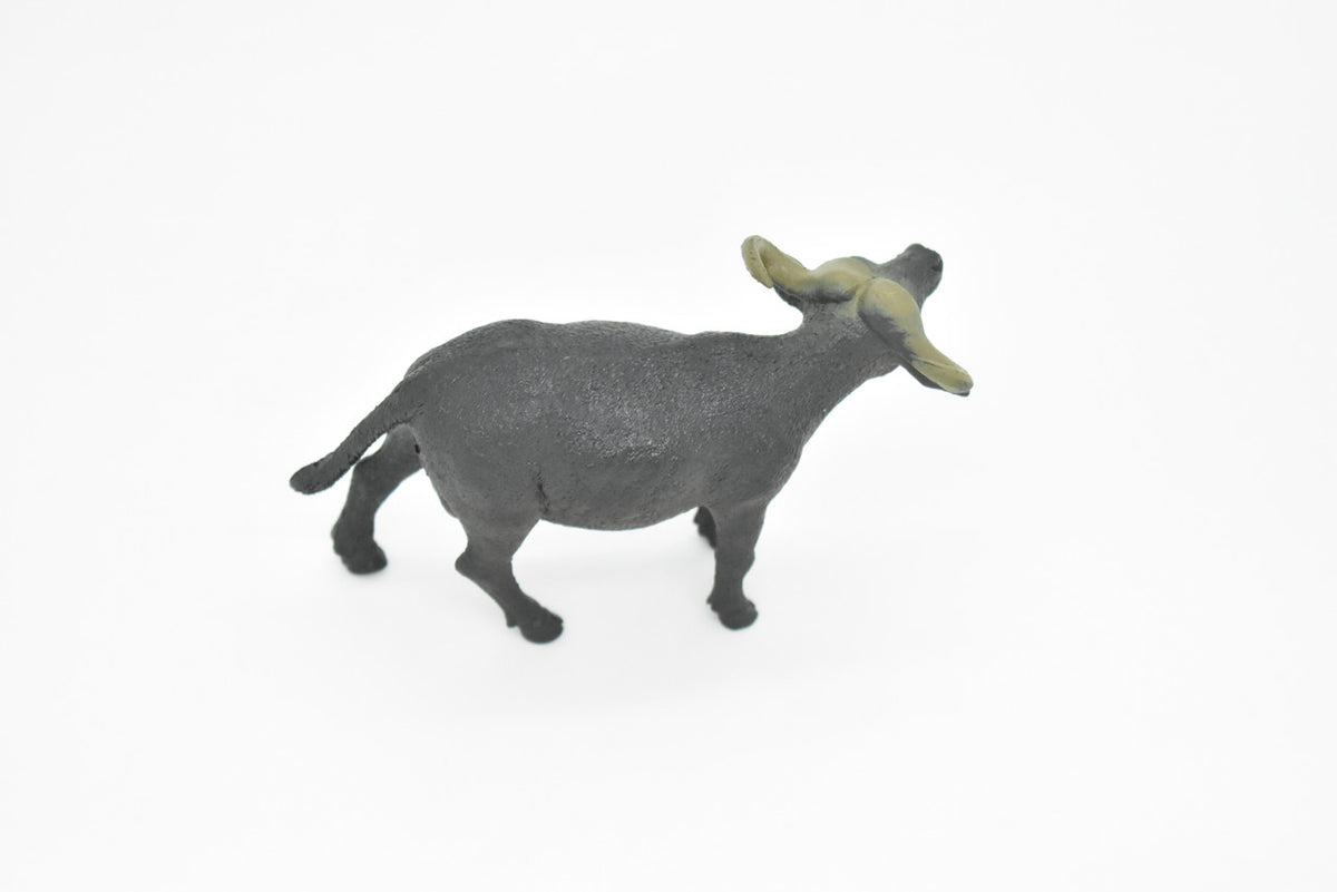 Cape Buffalo, African, Figure, Model, Figurine, Educational, Animal, Kids, Gift Museum Quality Plastic Replica, Hand Painted       4 1/2"      CH143 B245