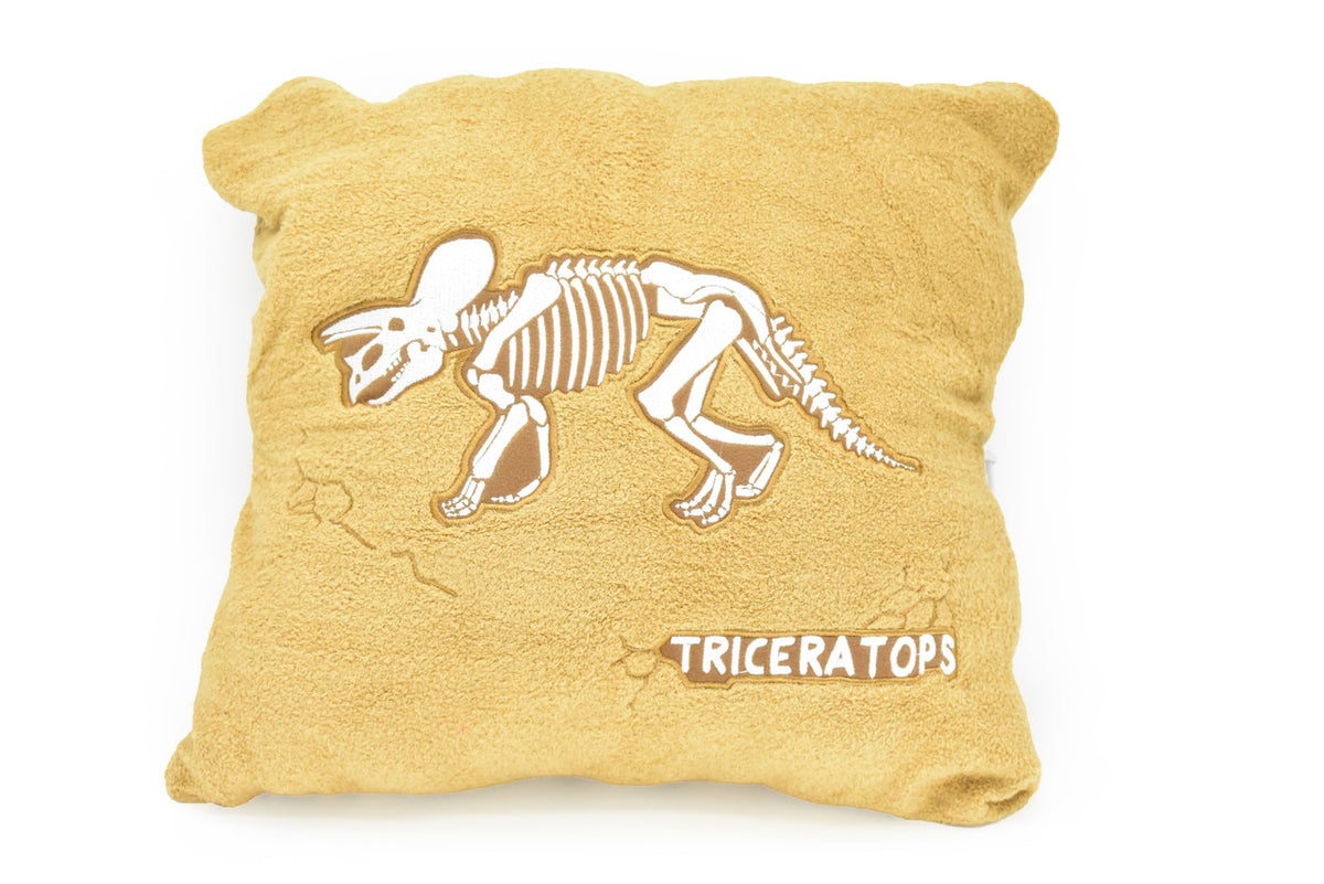 Triceratops Dinosaur, Stuffed Animal converts into a Pillow - F4323 B300