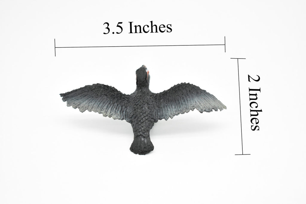 Puffin, Flying, Very Nice Rubber Reproduction, Hand Painted   3 1/2"    F621 B132