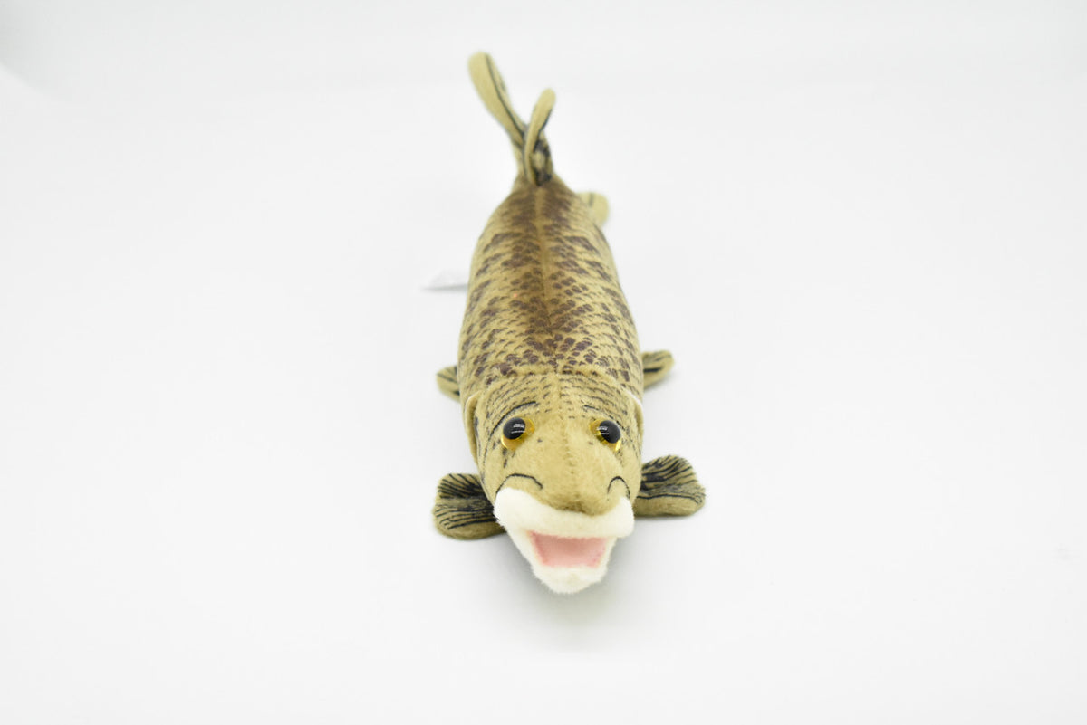 Muskellunge, Muskie, Musky, Very Nice Plush Fish, Stuffed Animal, Educational, Toy, Kids, Realistic Figure, Gift     10" 
