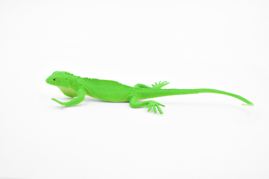 Iguana, Lizard, Rubber Reptile, Toy, Educational, Realistic, Figure, Lifelike Model, Figurine, Replica, Gift,     5"     F6103 B381