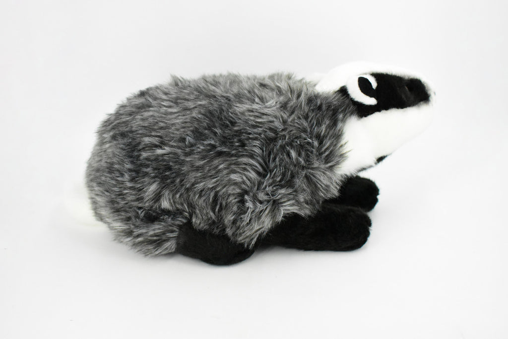 Badger Plush Toy, Realistic Stuffed Animal, Mustelidae, Lifelike Stuffed Badger, Soft, Educational, Toy, Kids, Gift,   12"  F4505 BB51
