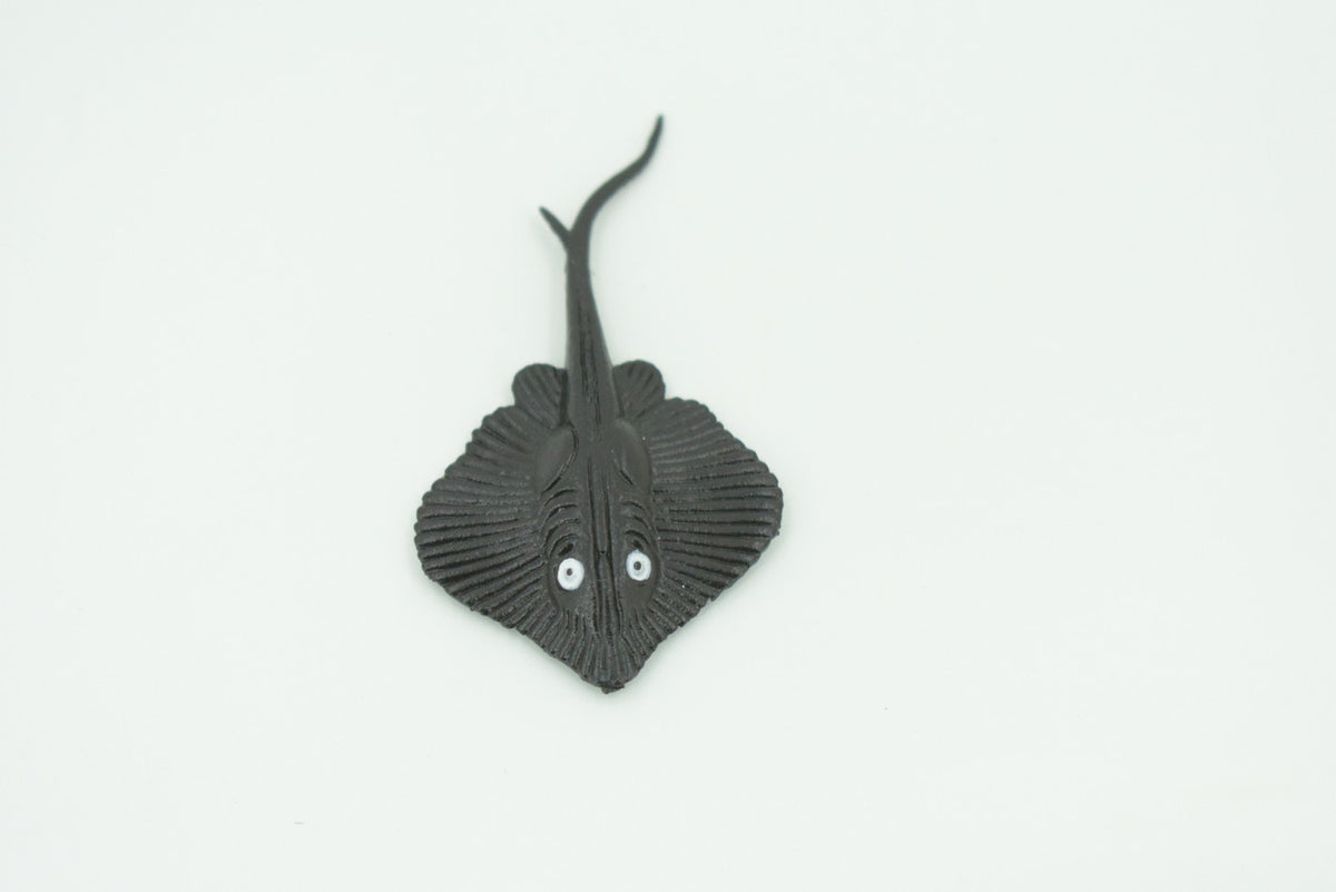 Stingray, Rubber Fish, Realistic Toy Figure, Model, Replica, Kids, Hand Painted, Educational, Gift