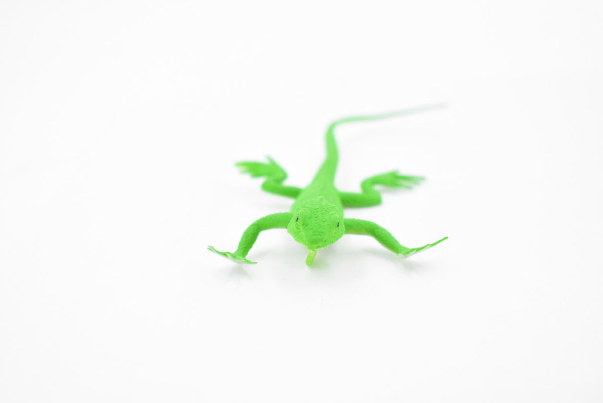 Iguana, Lizard, Rubber Reptile, Toy, Educational, Realistic, Figure, Lifelike Model, Figurine, Replica, Gift,     5"     F6103 B381