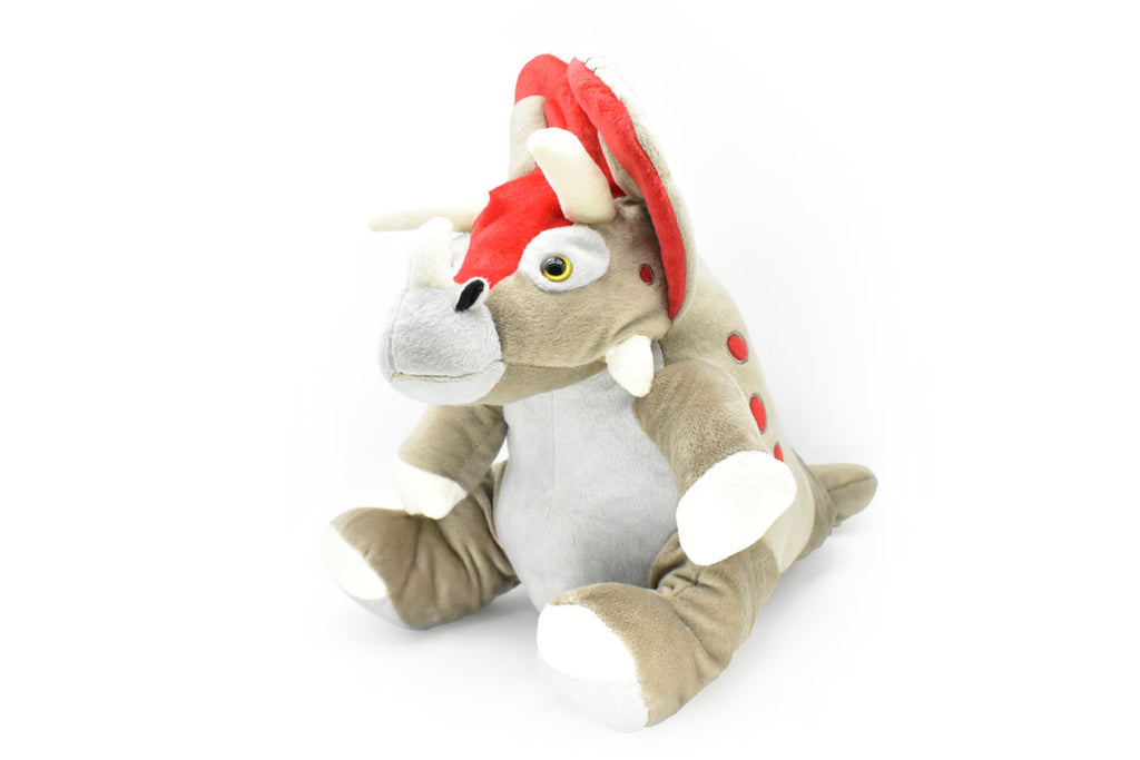 Triceratops Dinosaur, Stuffed Animal converts into a Pillow - F4323 B300