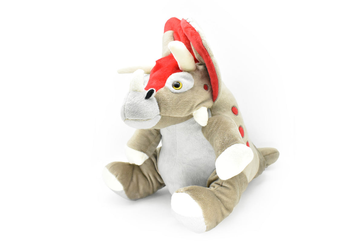 Triceratops Dinosaur, Stuffed Animal converts into a Pillow - F4323 B300