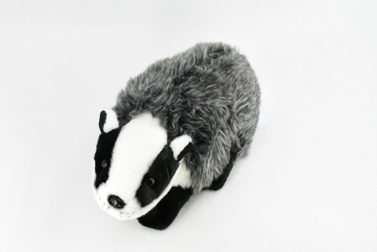 Badger, Omnivores, Mustelidae, Realistic, Lifelike, Stuffed Animal, Soft, Educational, Toy, Kids, Gift, Very Nice Plush Animal