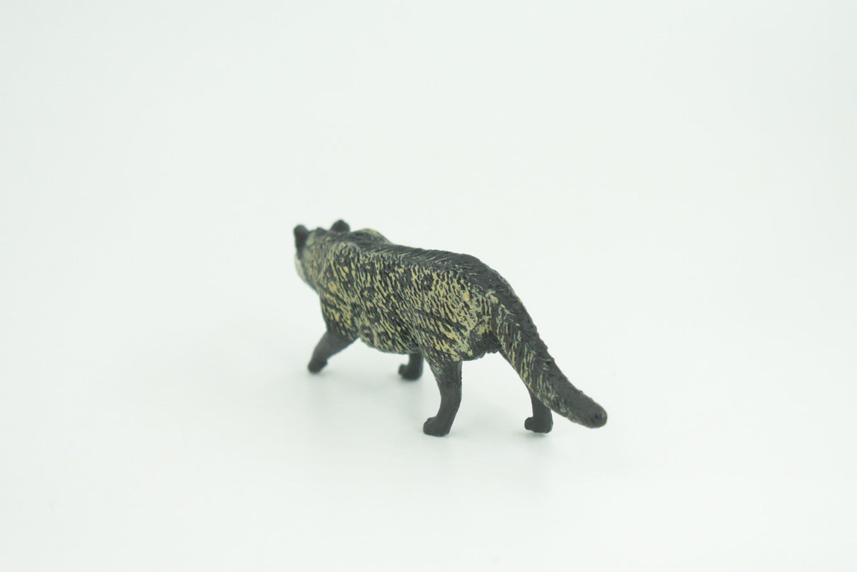 African Civet, Educational, Hand Painted, Museum Quality, Realistic, Rubber Animal, Realistic, Diorama, Toy, Kids, Gift,  3 Inches.  CH831 BB194