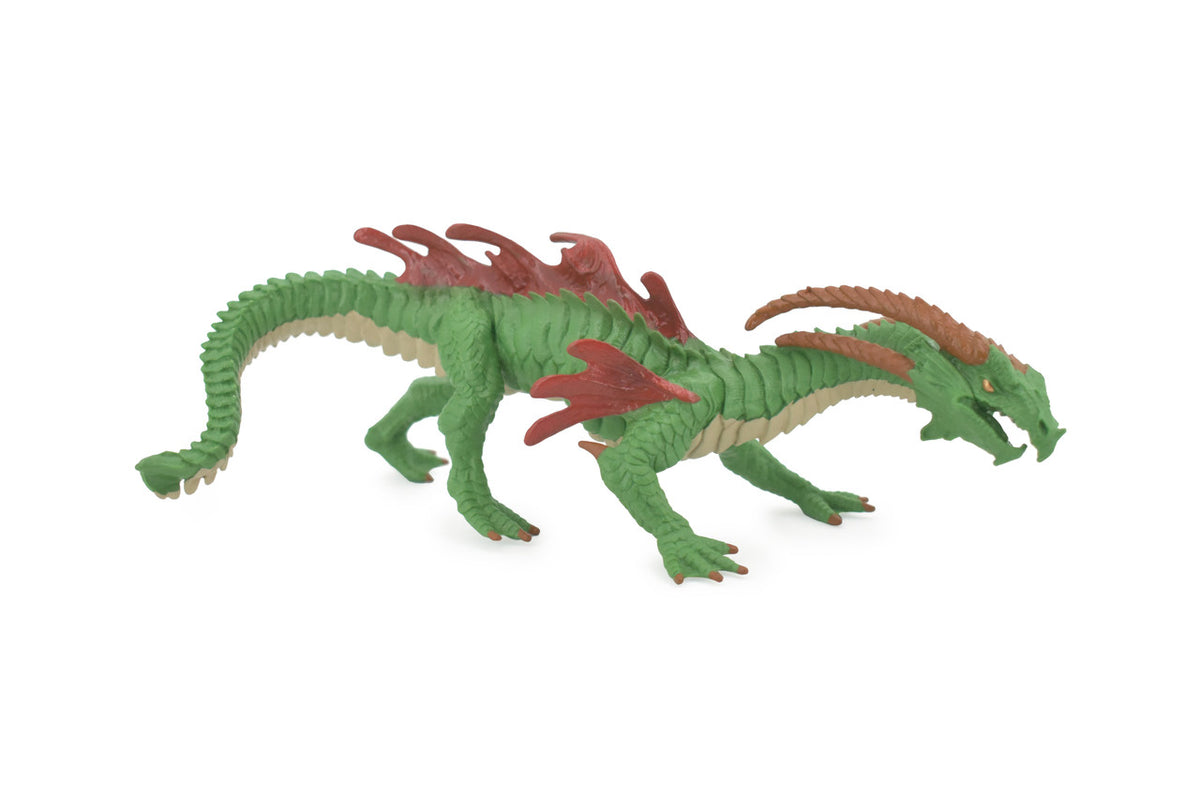 Dragon, Swamp Dragon, Museum Quality, Highly Detaied, Hand Painted, Myth, Fantasy, Plastic, Educational, Realistic, Figure, Lifelike Figurine, Gift,      9"     F4139 B216