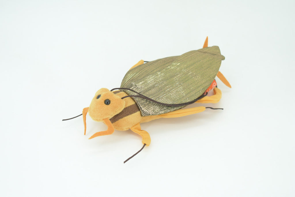 Cockroach, Palmetto bugs, Blattodea, Plush Roach Design, Educational, Figure, Replica, Gift,      8"   GM06 B87