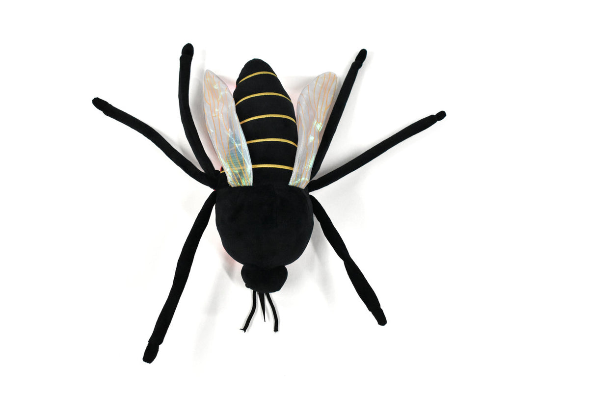 Mosquito, With Microbes, Bloodsuckers, Culex pipiens, Insect, Plush Design, Educational, Figure, Replica, Gift,     15" 