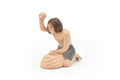 Prehistoric Man with Rock, Caveman, Very Nice Plastic Reproduction    1 3/4"    F4465 B222