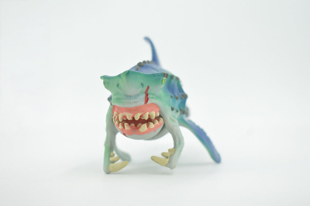 Fish, Monster, Moveable Jaws, Prehistoric Shark, High Quality, Hand Painted, Realistic, Toy, Figure, Model, Replica, Kids, Educational, Gift,       8"     CH612 BB166