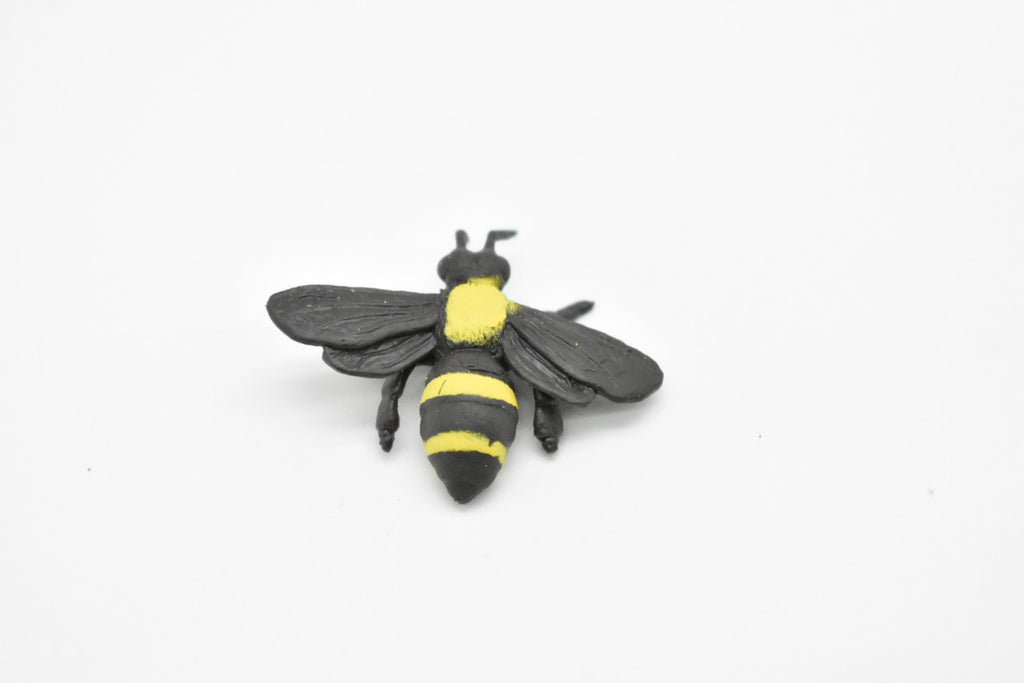 Bumblebee, flexible, Rubber Toy Animal, Realistic Figure, Model, Replica, Kids Educational Gift,     1"     F3416 B33