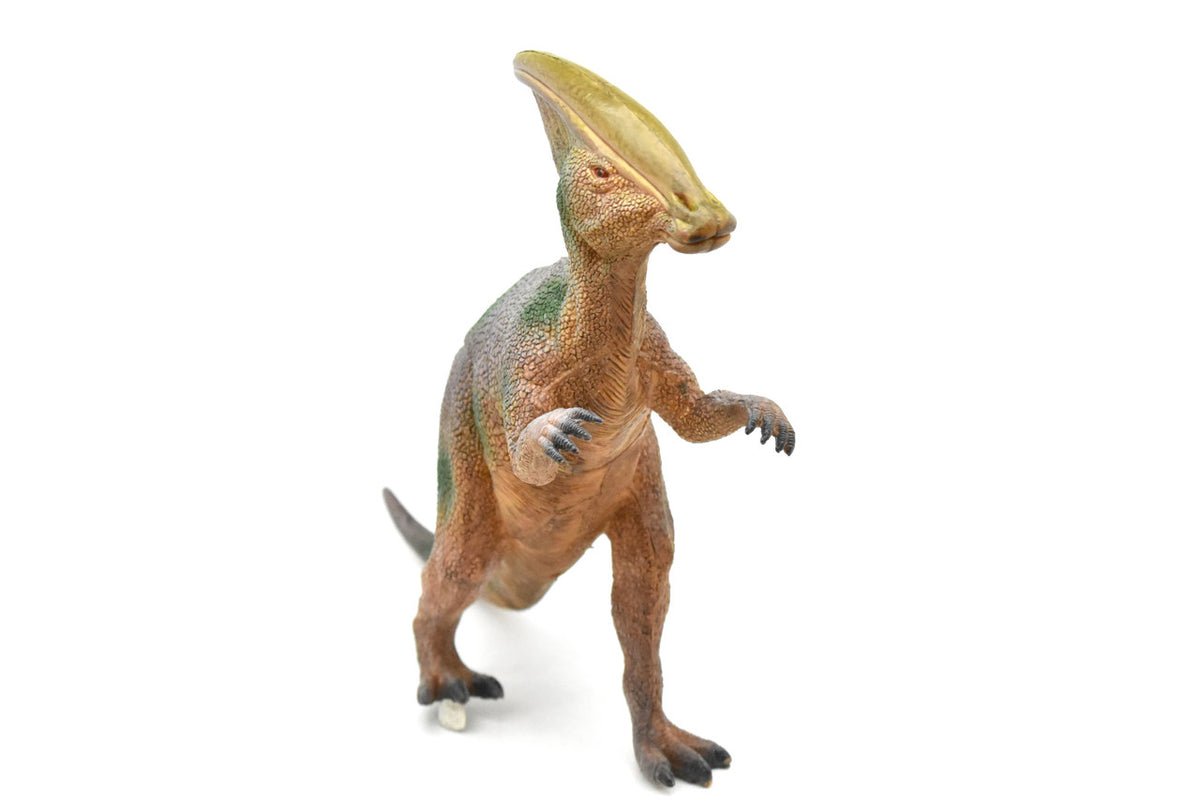 Parasaurolophus, Late Cretaceous, Dinosaur, Museum Quality, Realistic, Educational, Hand Painted, Lifelike Design, Diorama Model, Replica, Toy, Gift     14 Inches        CWG152 BB28