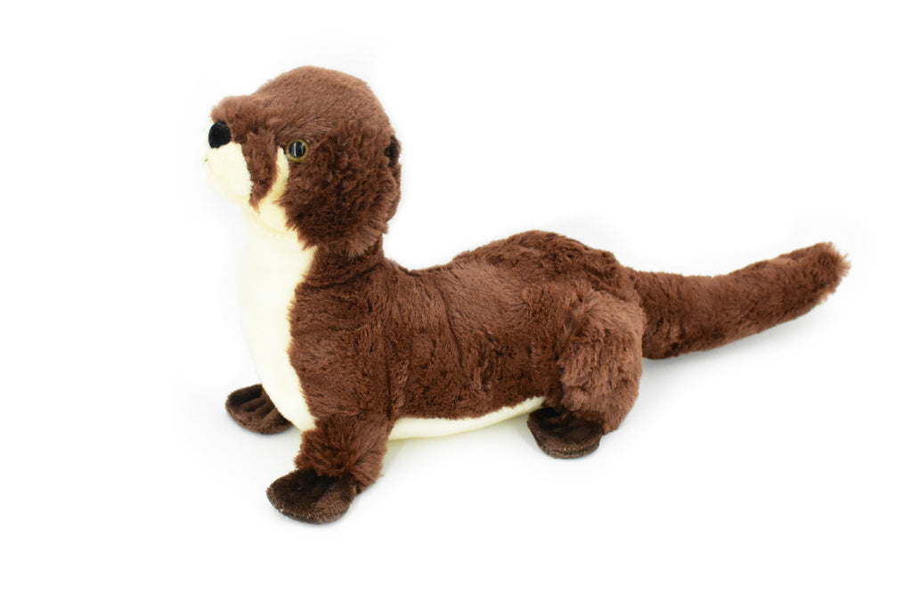 River Otter, Stuffed Animal, Educational, Plush Realistic Figure, Lifelike Model, Replica, Gift,    15"   F3280 B390