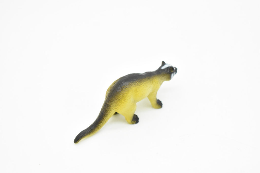 Coati, White Nose, Coatimundi, (Nasua narica), Very Nice Plastic Animal, Hand Painted, Educational, Figure, Lifelike, Diorama Model, Replica, Toy, Kids, Gift,   2 1/2 Inches.   CWG132 B238