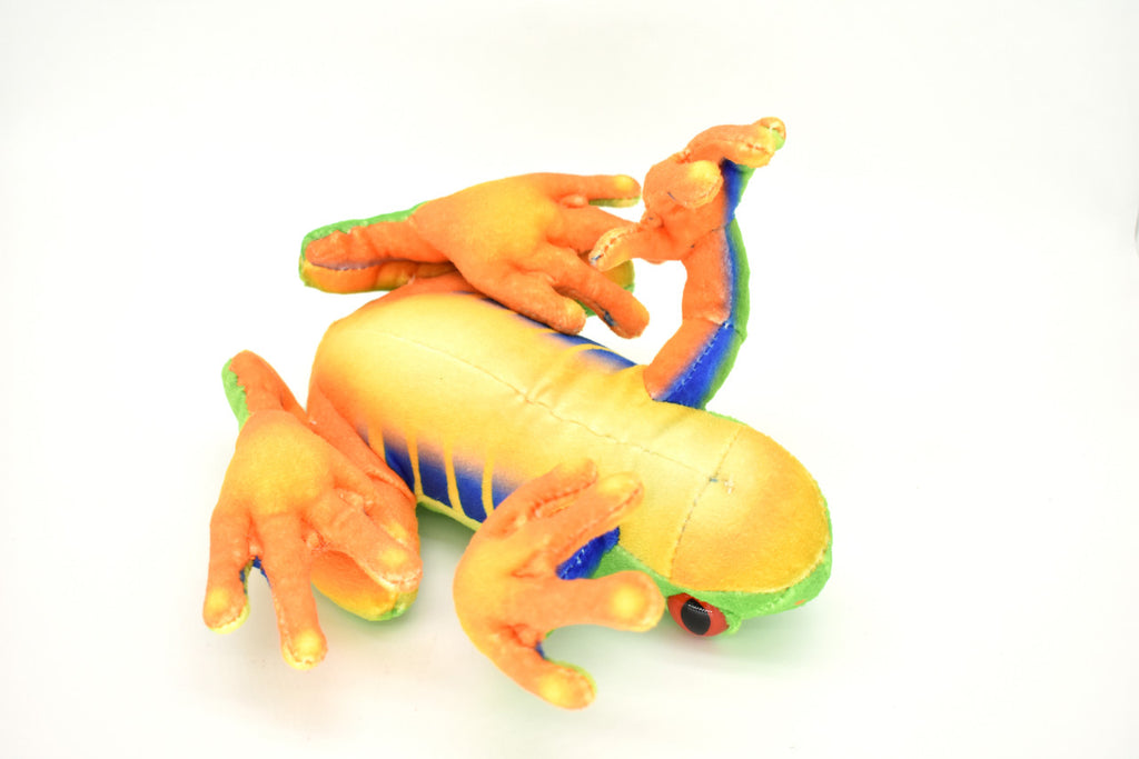 Frog, Red Eye Tree Frog, Stuffed Animal, Educational, Plush Realistic Figure, Lifelike Model, Replica, Gift,     9"     F059 BB5