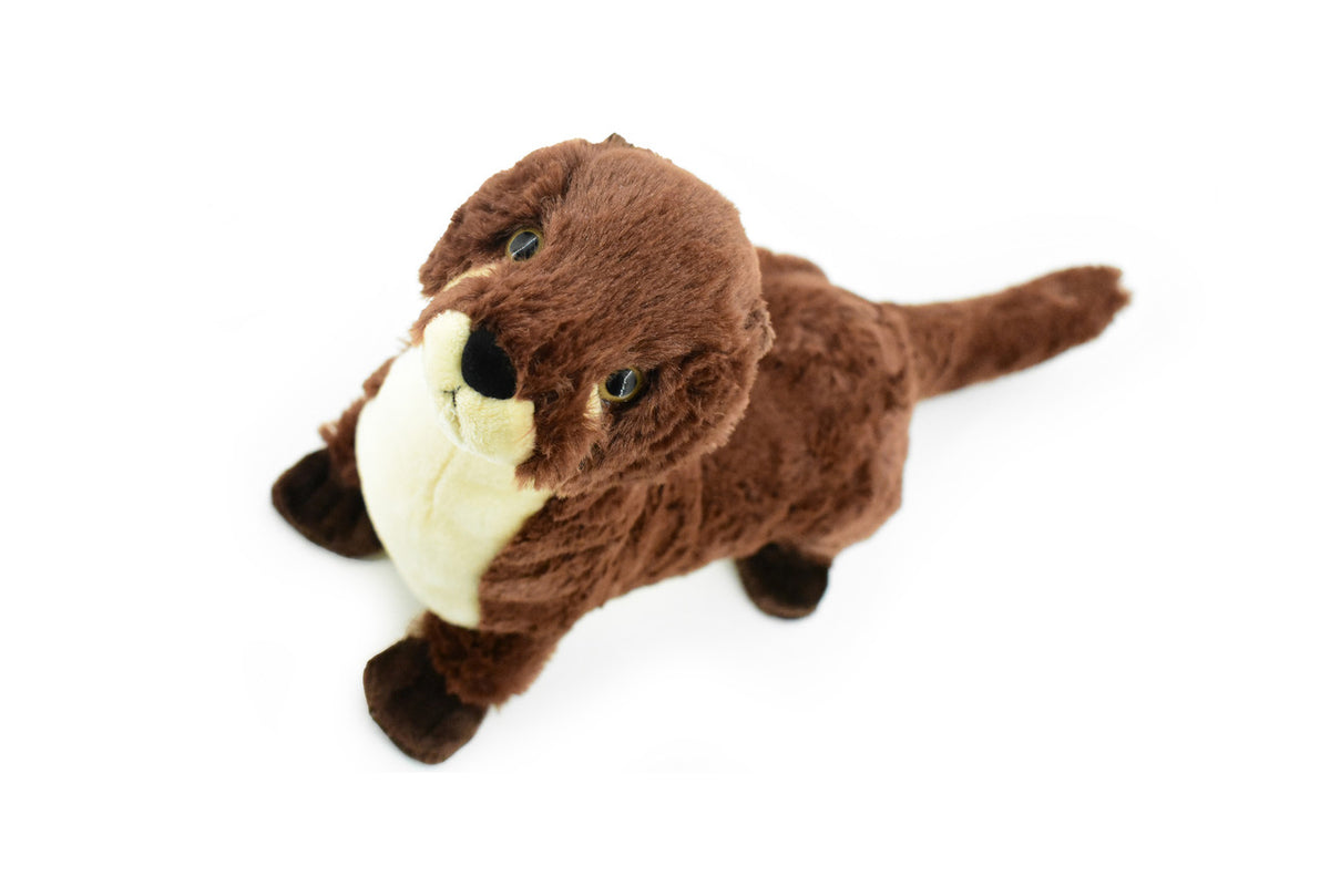 River Otter, Stuffed Animal, Educational, Plush Realistic Figure, Lifelike Model, Replica, Gift,    15"   F3280 B390