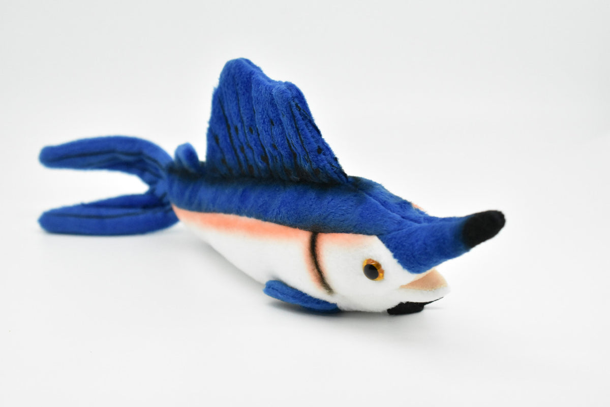 Sailfish Plush Toy, Realistic Stuffed Animal, BillFish, Fish, Soft Plush Fish, Stuffed Fish, Educational, Toy, Kids, Gift,      10"       F4618 BB60