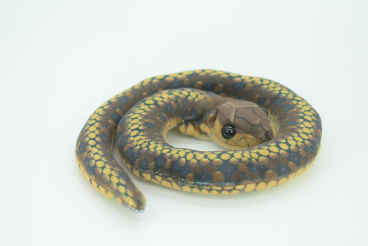 Snake Finger Puppet, Very Nice Plush Snake, Stuffed Reptile, Educational, Realistic, Lifelike Model, Gift,    5"   FM09 B235
