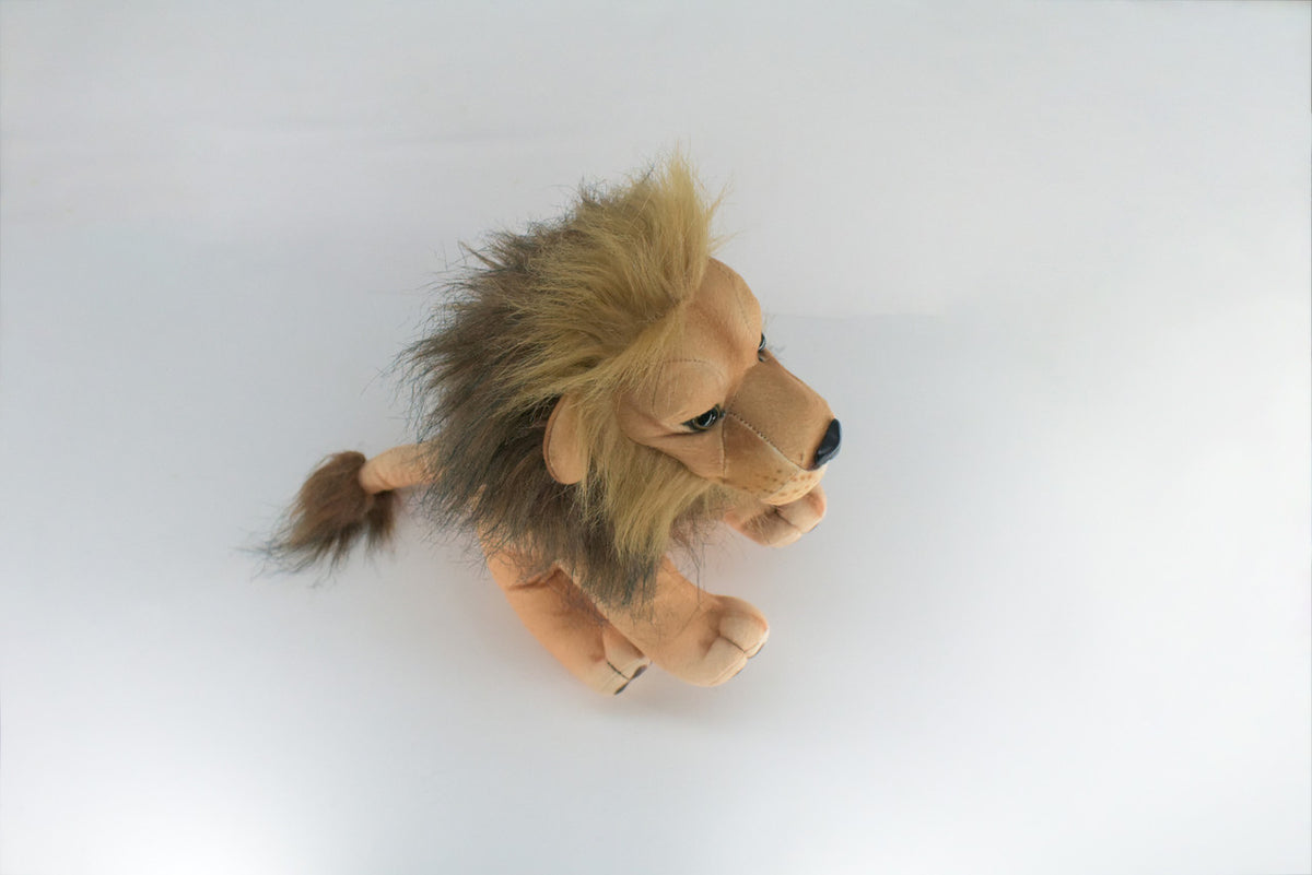 Male Lion, African lion, Very Nice Plush, Stuffed Animal, Educational, Toy, Kids, Realistic Figure, Lifelike Model, Replica, Gift,      16"    WR10 BB311