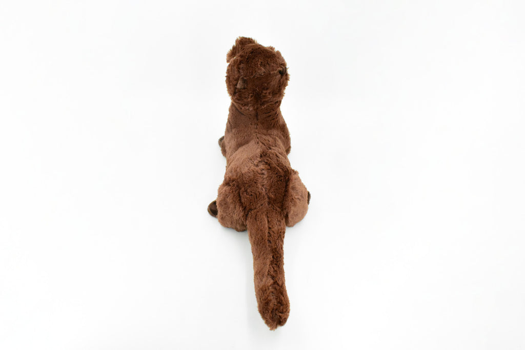 River Otter, Stuffed Animal, Educational, Plush Realistic Figure, Lifelike Model, Replica, Gift,    15"   F3280 B390